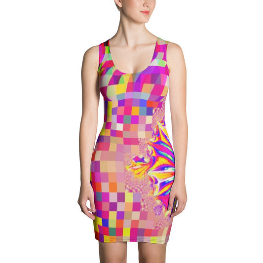 Hologrammatron Pixelated Dress