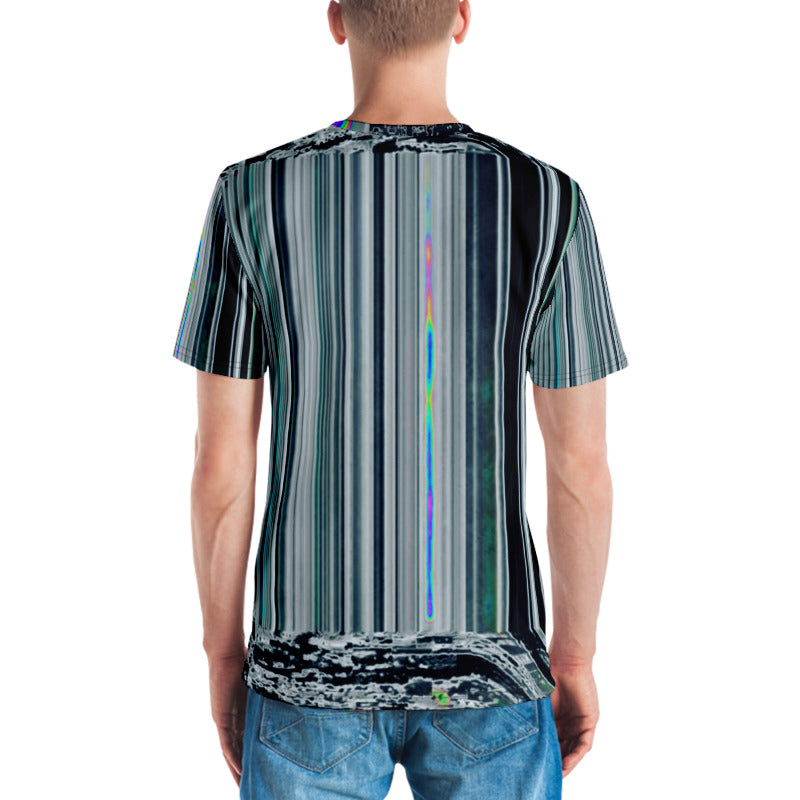 Chrome 64 Bit Glitch Men's T-shirt