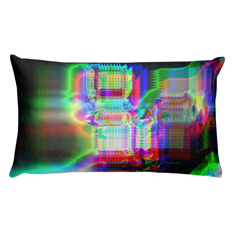 Chromaesthesia Glitch Premium Pillow