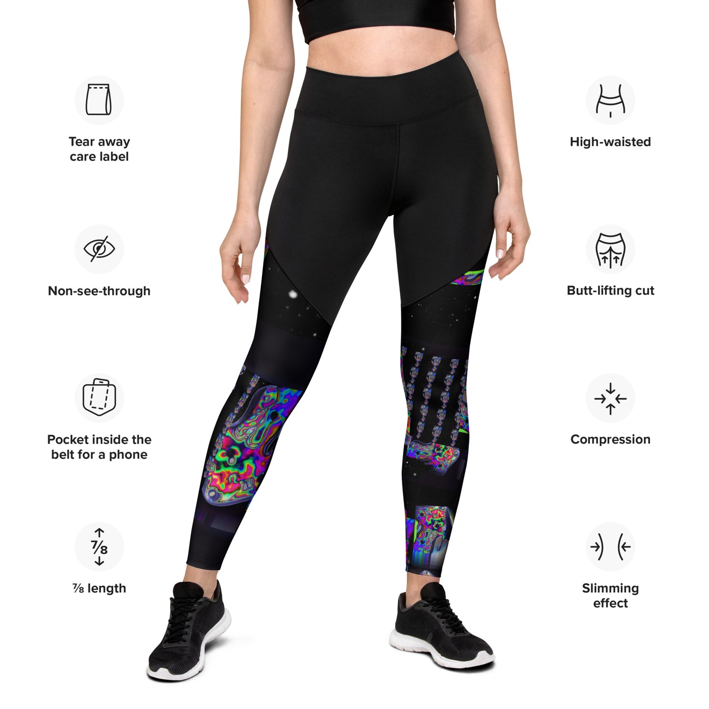 Mushrooms Super Sports Leggings