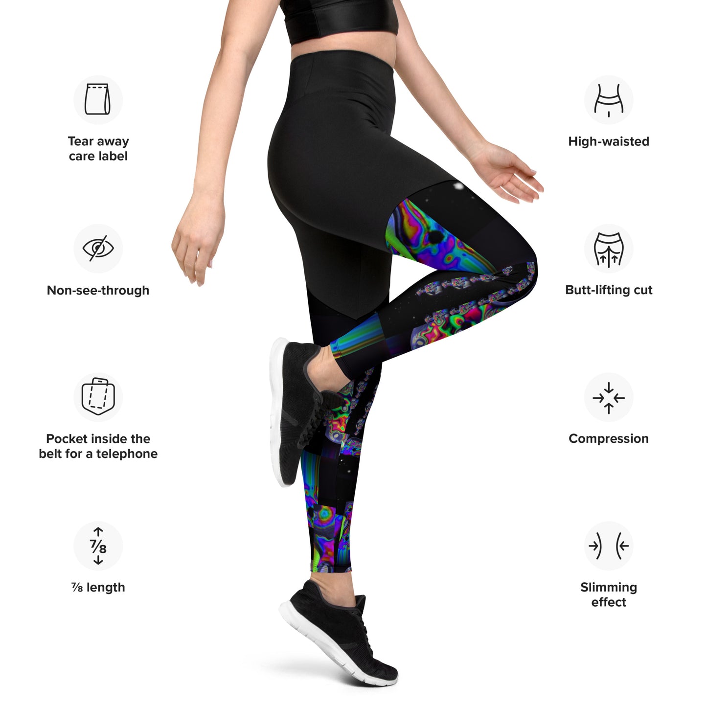 Mushrooms Super Sports Leggings